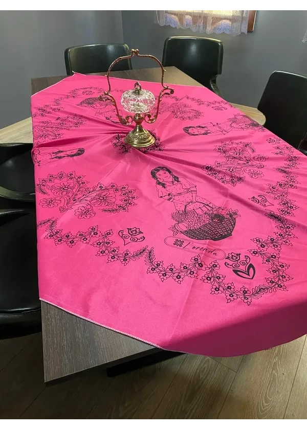 L'orenda Özel Bebek Desen Masa Örtüsü eh4