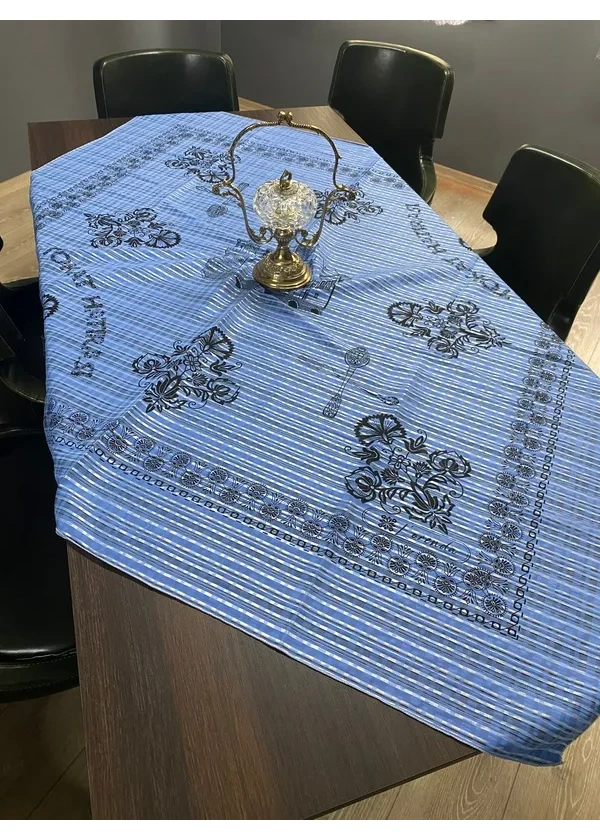 Çatal Kaşık Desen Masa Örtüsü fl6
