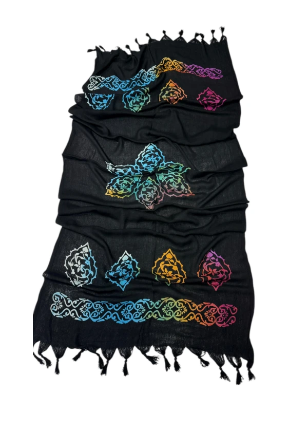 Tokat El Baskılı Yöresel Şal yş1