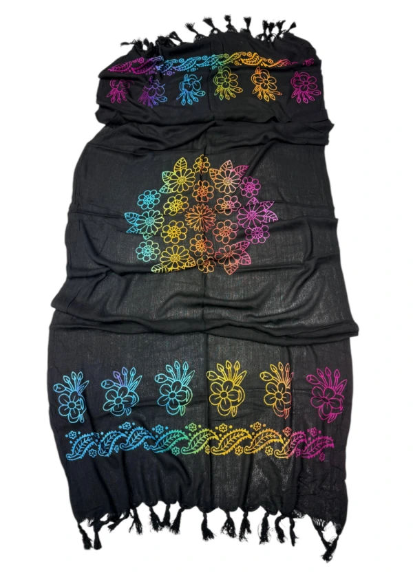 Tokat El Baskılı Yöresel Şal yş7