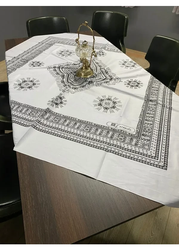 L'orenda Özel Otantik Desen Masa Örtüsü eg11