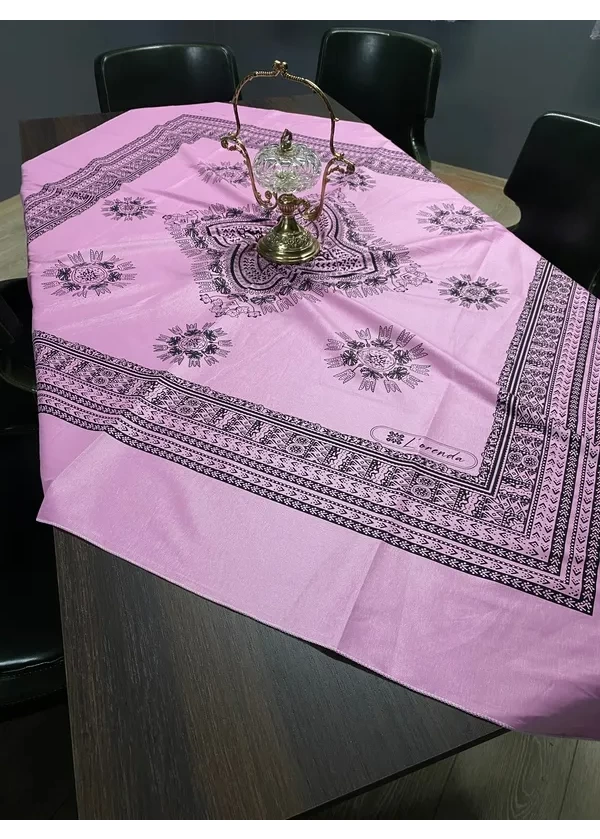 L'orenda Özel Otantik Desen Masa Örtüsü eg3