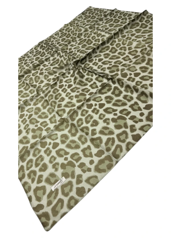 Lorenda Organik Soft Eşarp Leopar Desen 3