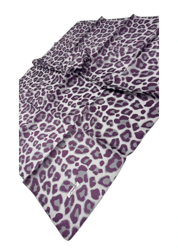 Lorenda Organik Soft Eşarp Leopar Desen 6