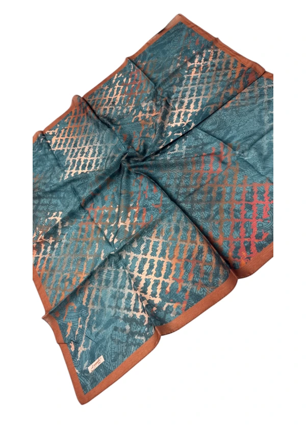 Lorenda Organik Soft Eşarp Etro Desen 2