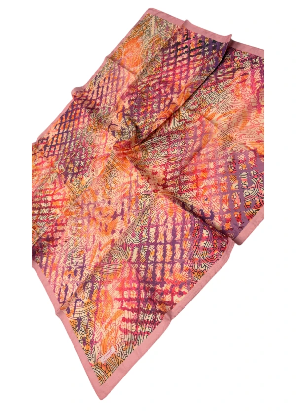 Lorenda Organik Soft Eşarp Etro Desen 3