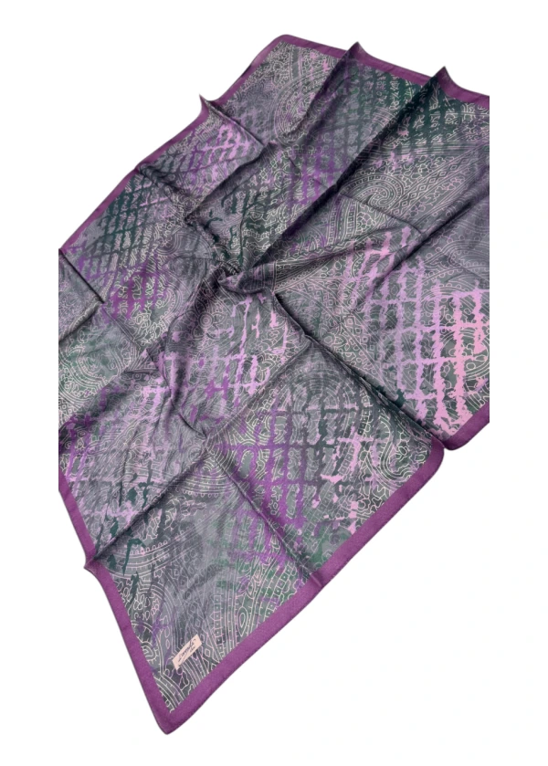 Lorenda Organik Soft Eşarp Etro Desen 4