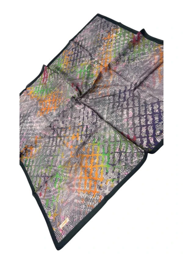 Lorenda Organik Soft Eşarp Etro Desen 7