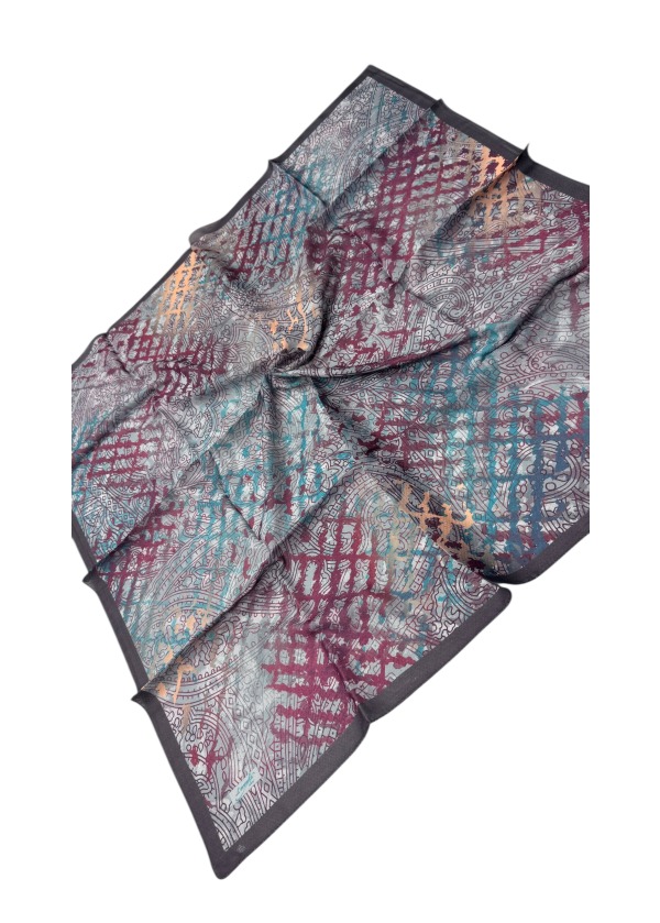 Lorenda Organik Soft Eşarp Etro Desen 8