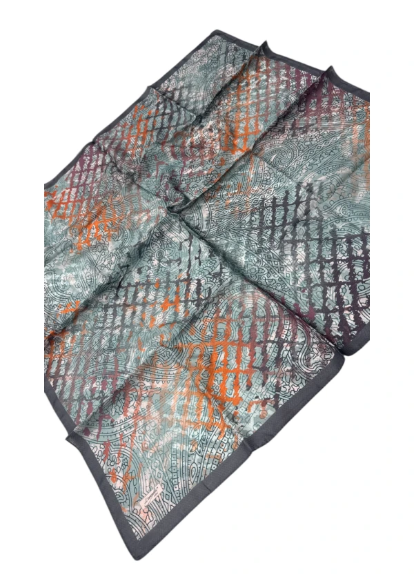 Lorenda Organik Soft Eşarp Etro Desen 12