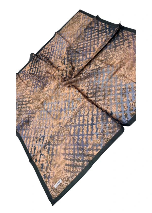 Lorenda Organik Soft Eşarp Etro Desen 13