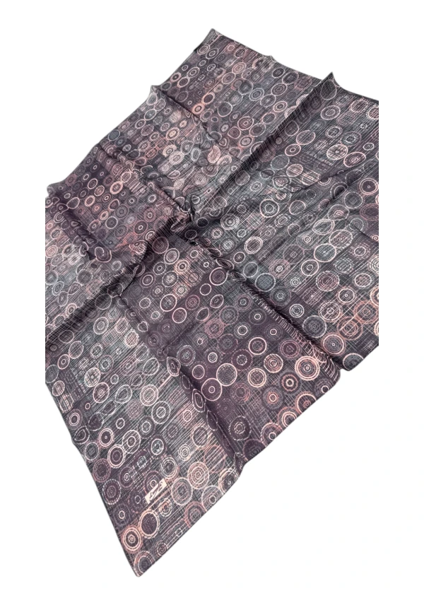 Lorenda Organik Soft Eşarp Retro Desen 5