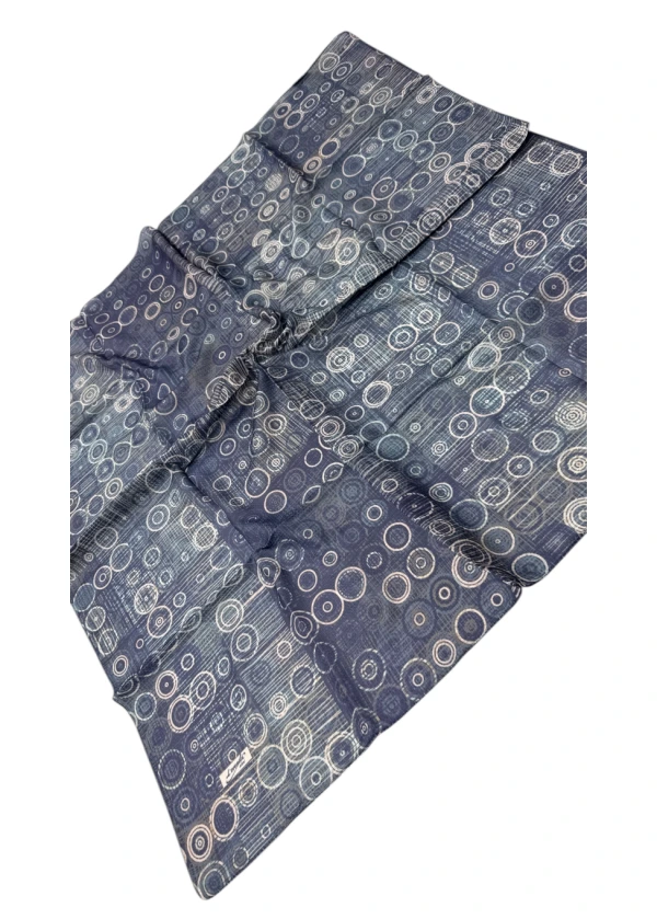 Lorenda Organik Soft Eşarp Retro Desen 10