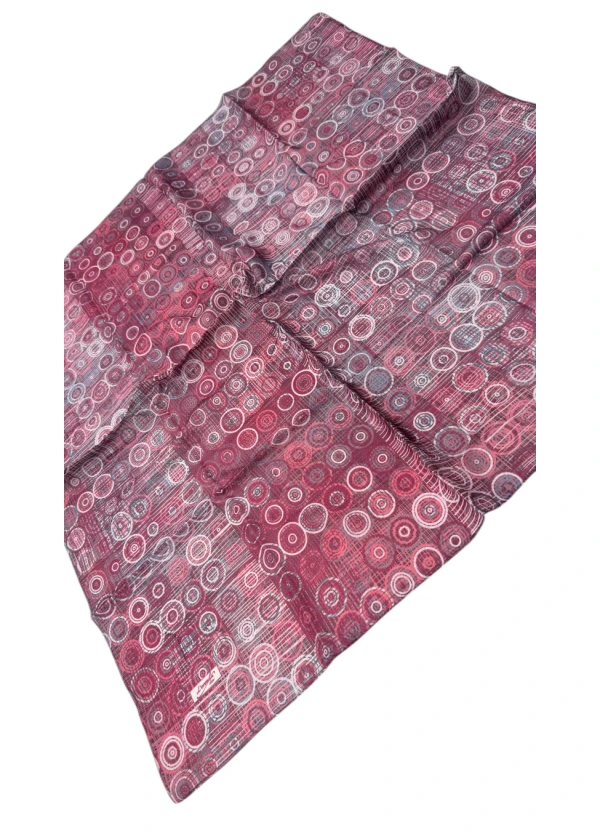 Lorenda Organik Soft Eşarp Retro Desen 14