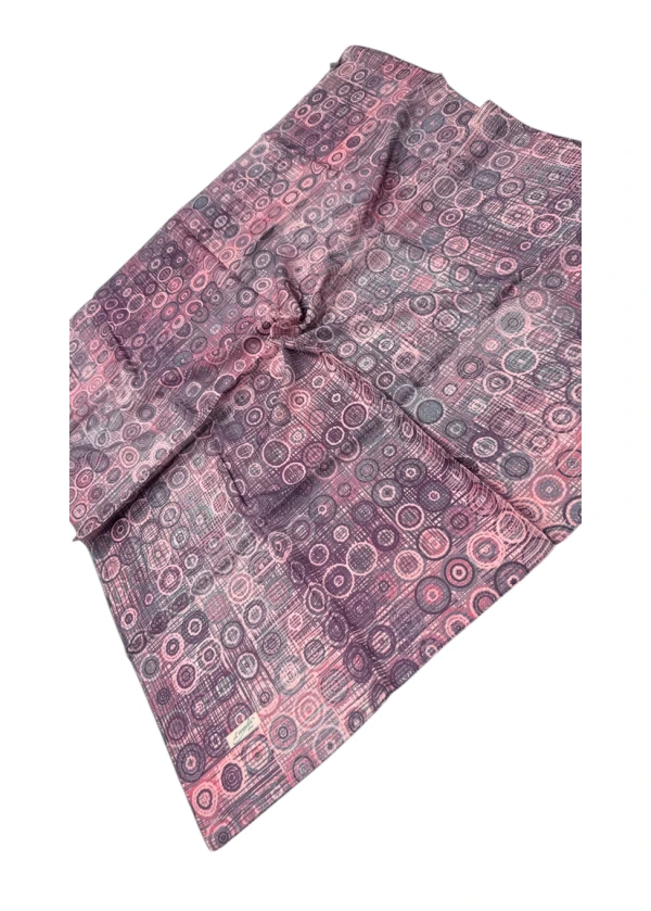 Lorenda Organik Soft Eşarp Retro Desen 18