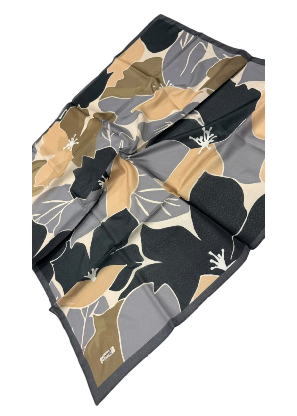 Lorenda Organik Soft Eşarp Flora Desen 5