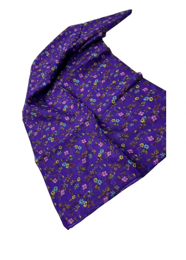 Kamer Organik 90'lı Pamuk Eşarp Yazma -a4