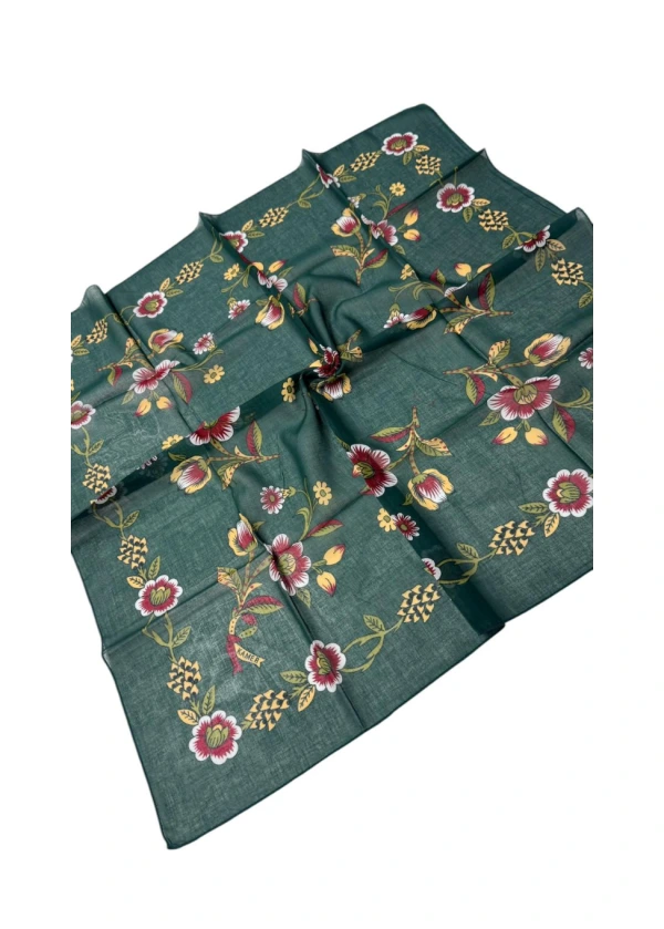 Kamer Organik 90'lı Pamuk Eşarp Yazma-ab9