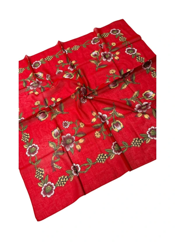 Kamer Organik 90'lı Pamuk Eşarp Yazma-ab10