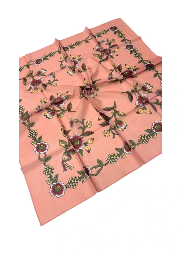 Kamer Organik 90'lı Pamuk Eşarp Yazma-ab16