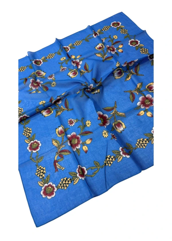 Kamer Organik 90'lı Pamuk Eşarp Yazma-ab19