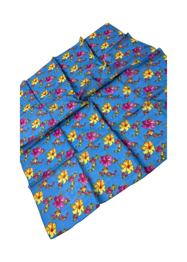  Kamer Organik 90'lı Pamuk Eşarp Yazma-ac6