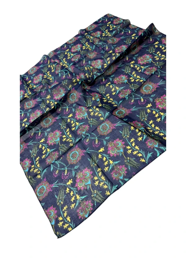 Kamer Organik 90'lı Pamuk Eşarp Yazma-ad5