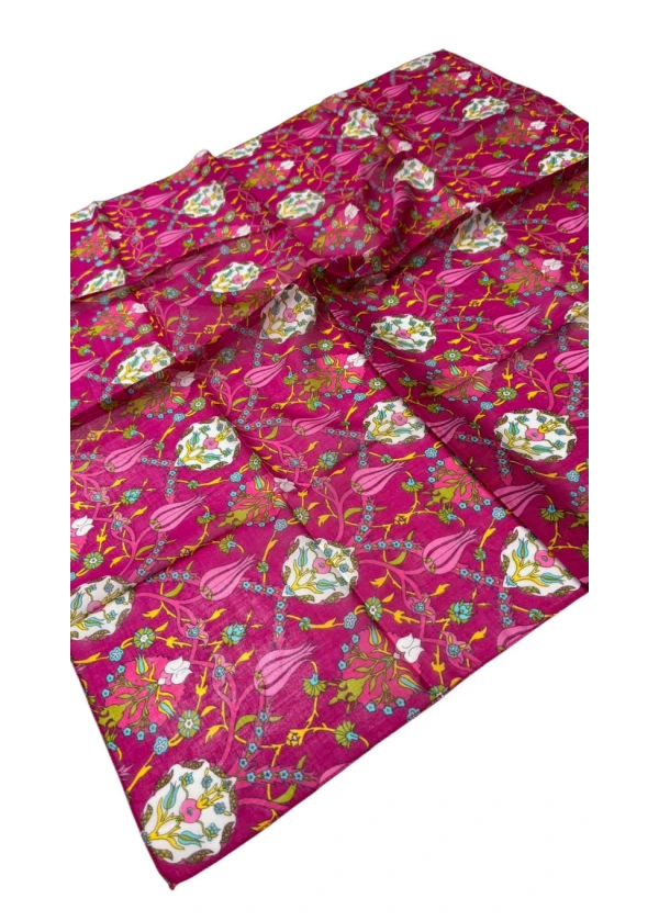 Kamer Organik 90'lı Pamuk Eşarp Yazma-ad