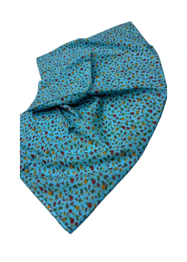 Kamer Organik 90'lı Pamuk Eşarp Yazma-ae2