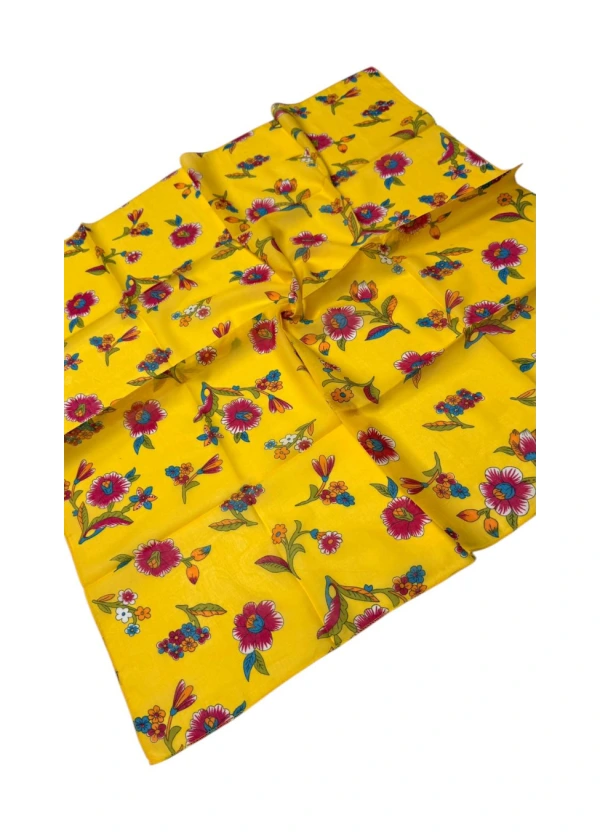 Kamer Organik 90'lı Pamuk Eşarp Yazma-af3