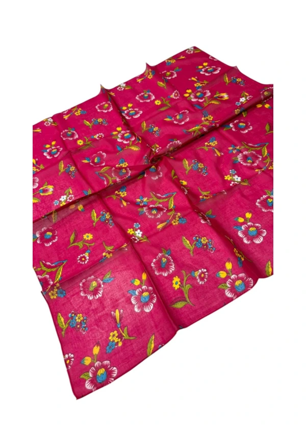 Kamer Organik 90'lı Pamuk Eşarp Yazma-af6