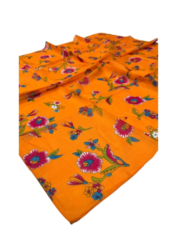 Kamer Organik 90'lı Pamuk Eşarp Yazma-af7