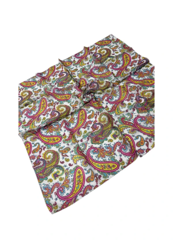 Kamer Organik 90'lı Pamuk Eşarp Yazma-ag1