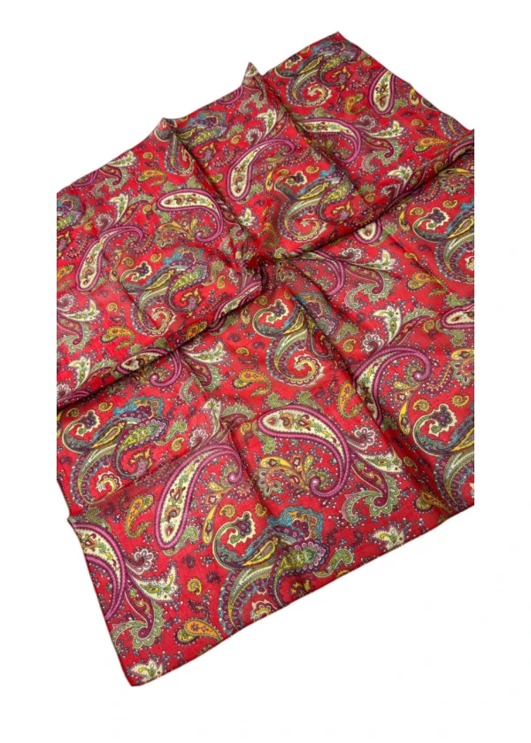 Kamer Organik 90'lı Pamuk Eşarp Yazma-ag5