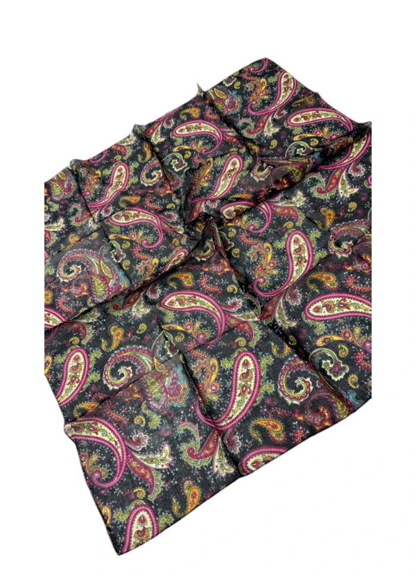 Kamer Organik 90'lı Pamuk Eşarp Yazma-ag6