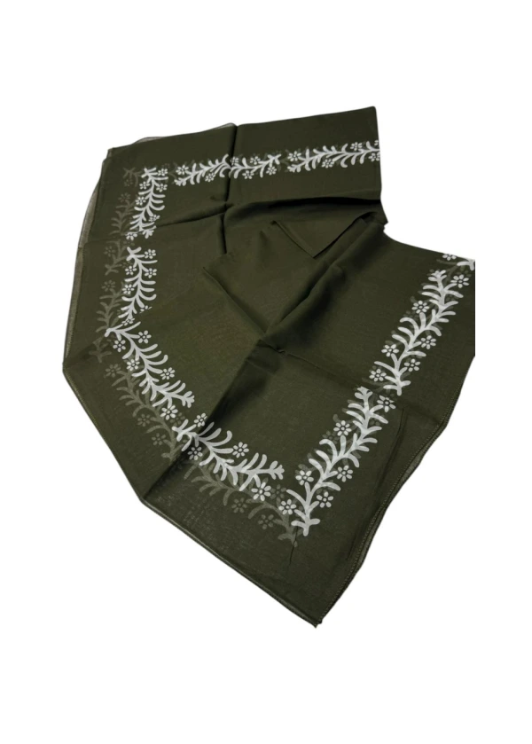  Kamer Organik 110'lu Pamuk Eşarp Yazma-al1