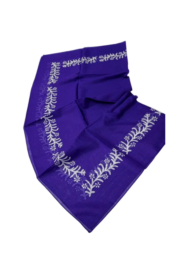  Kamer Organik 110'lu Pamuk Eşarp Yazma-al8