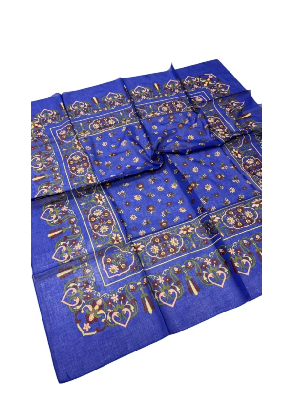  Kamer Organik 110'lu Pamuk Eşarp Yazma-ao4