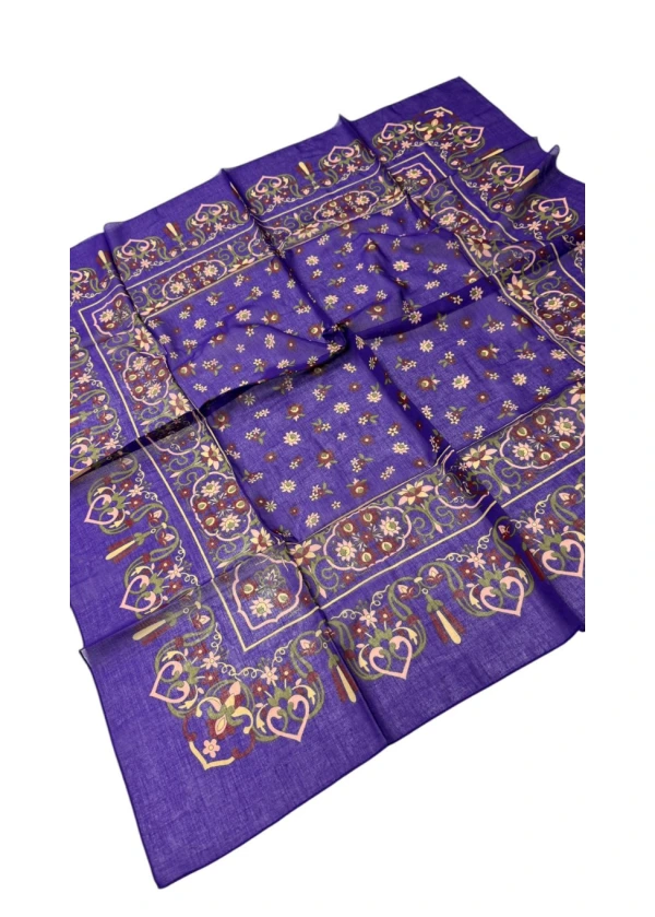  Kamer Organik 110'lu Pamuk Eşarp Yazma-ao6