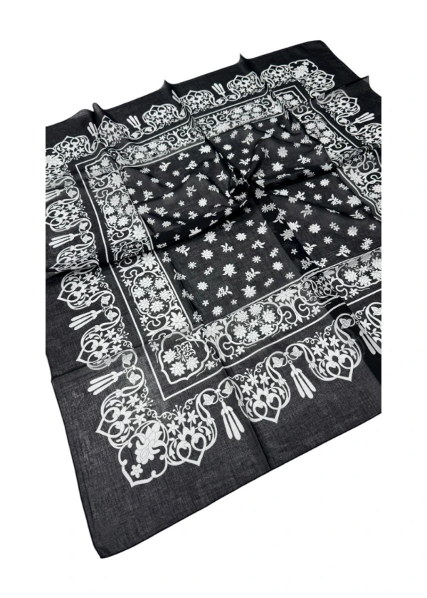  Kamer Organik 110'lu Pamuk Eşarp Yazma-ao9