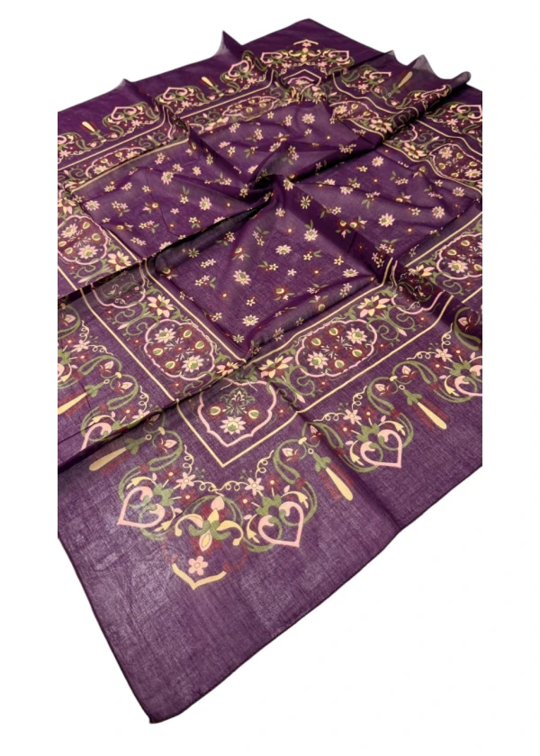  Kamer Organik 110'lu Pamuk Eşarp Yazma-ao10