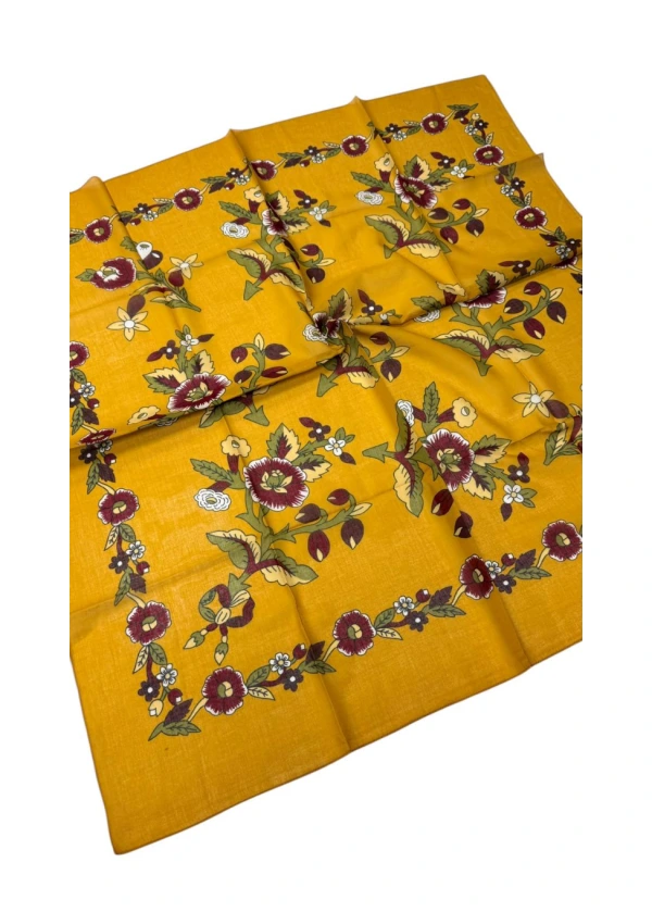 Kamer Organik 110'lu Pamuk Eşarp Yazma-ap7