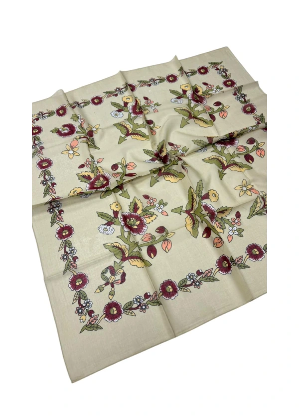 Kamer Organik 110'lu Pamuk Eşarp Yazma-ap8