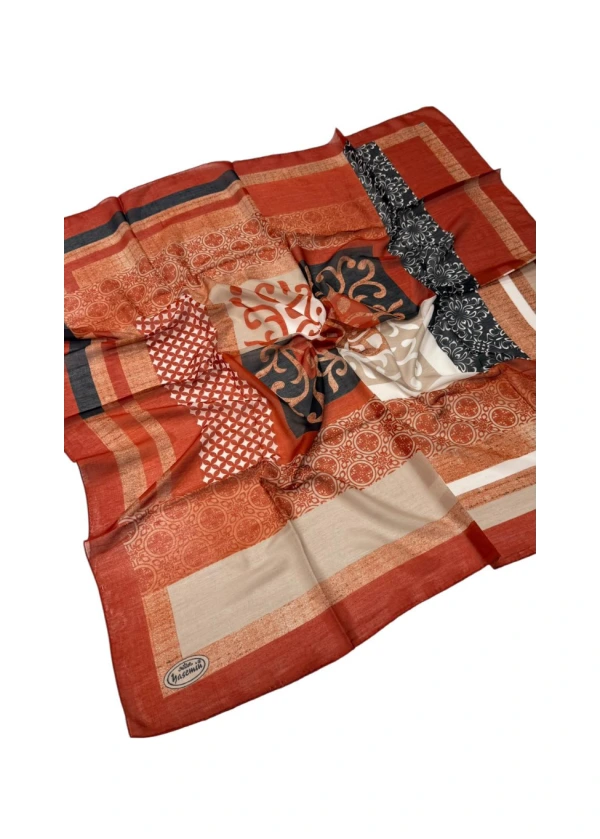  Yasemin Dikişli Elegance Eşarp Yazma-az2