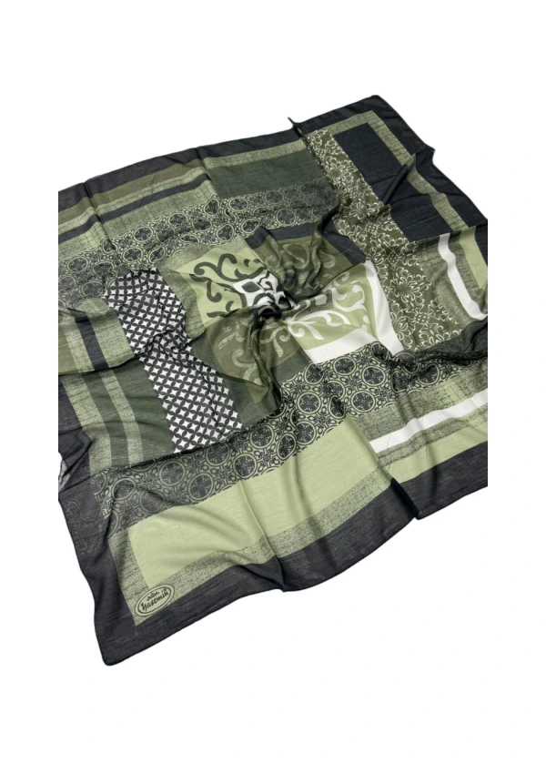  Yasemin Dikişli Elegance Eşarp Yazma-az6