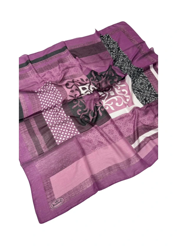  Yasemin Dikişli Elegance Eşarp Yazma-az8