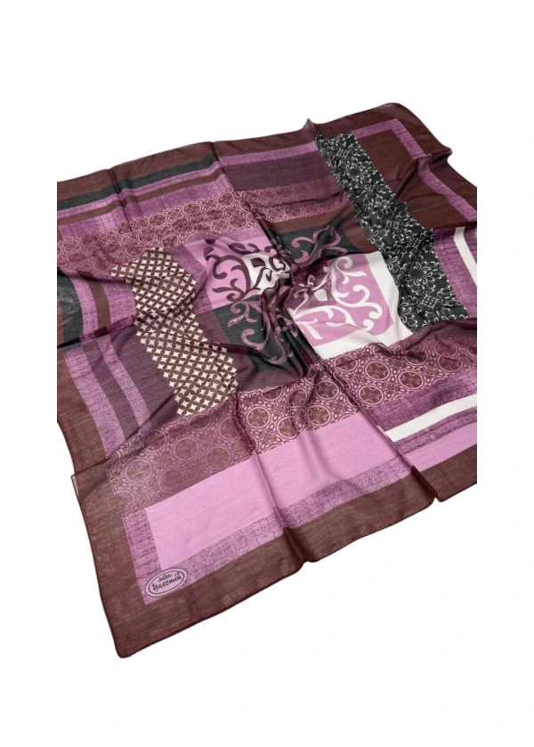  Yasemin Dikişli Elegance Eşarp Yazma-az15