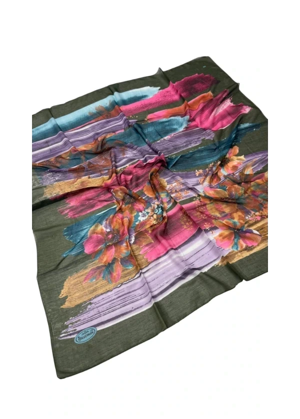  Yasemin Dikişli Elegance Eşarp Yazma-b20