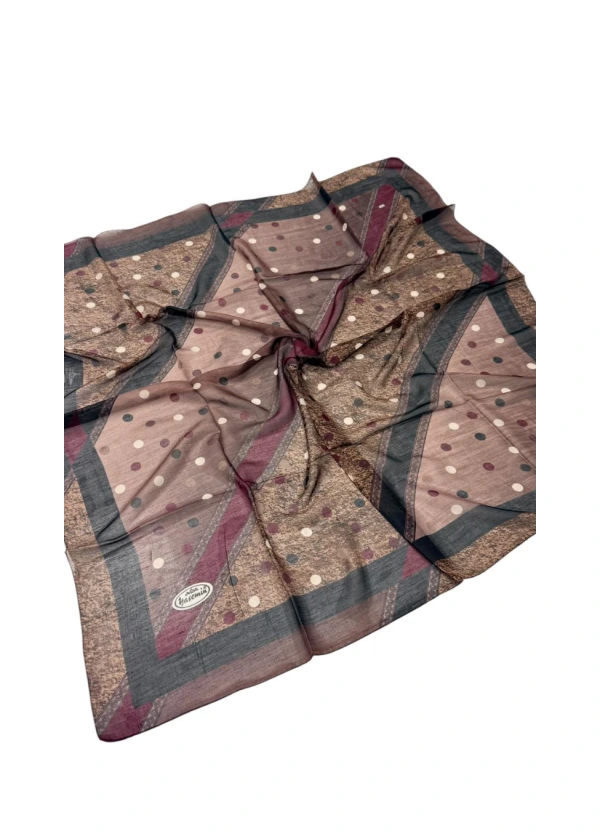 Yasemin Dikişli Elegance Eşarp Yazma-bb14