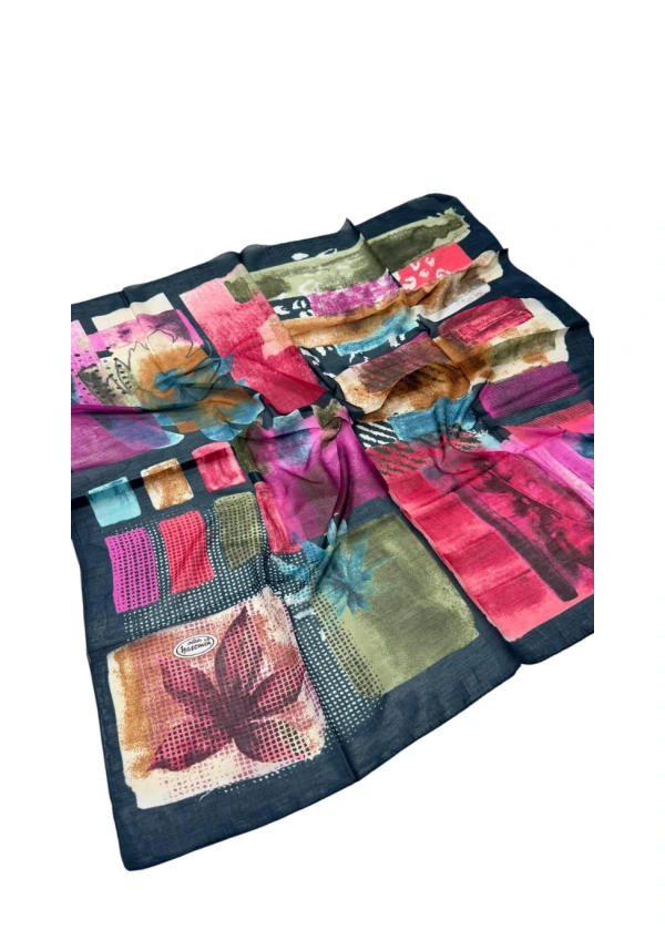  Yasemin Dikişli Elegance Eşarp Yazma-bc5